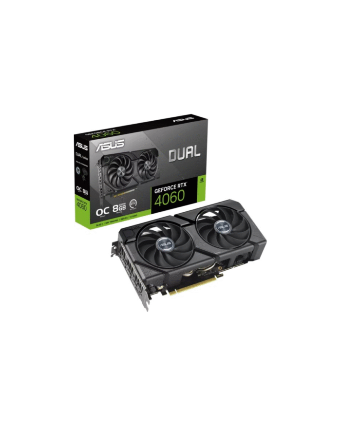 כרטיס מסך גיימינג -ASUS Dual RTX 4060 EVO OC 8GB GDDR6